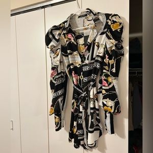 Dress, M size, colorful, one time wear